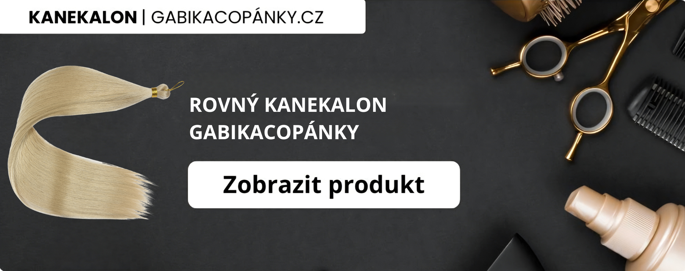 rovný kanekalon gabikacopánky